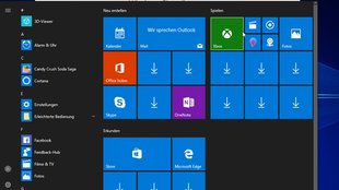 Windows 10: Apps verschwunden / Pfeil-Symbol (nach Fall Creators Update)