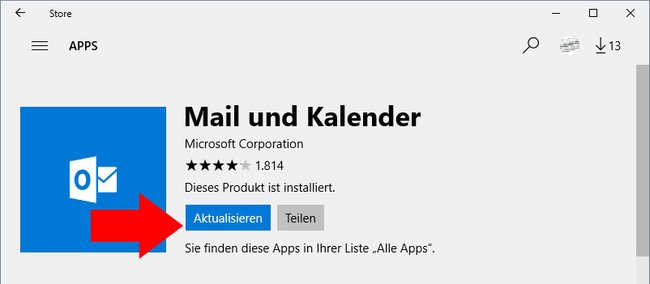 Klickt hier, um die App herunterzuladen und zu installieren