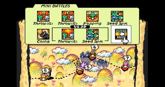 yoshis-island-minispiele