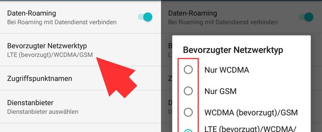 Android: Netzwerktyp ändern (bebilderte Anleitung)