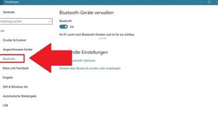 Anleitung: Bluetooth in Windows 10 aktivieren