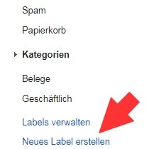 Gmail Neues Label erstellen