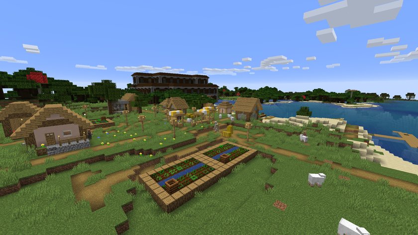 Villa-Seed in Minecraft