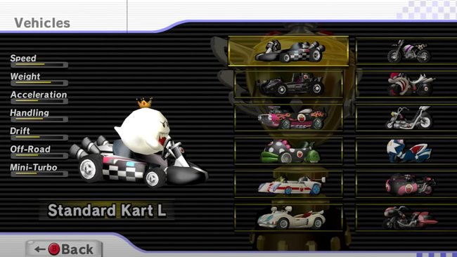 Mario Kart Wii: Alle Fahrzeuge