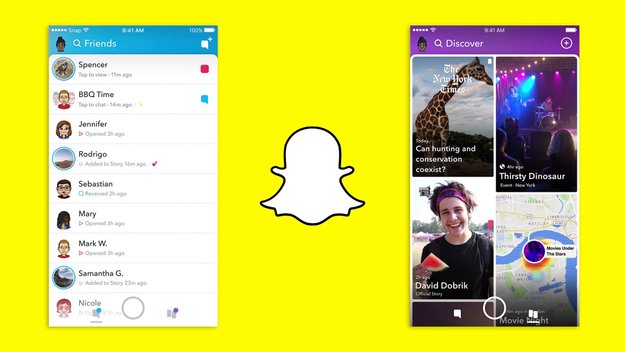 Das neue Snapchat lässt Facebook ganz alt aussehen