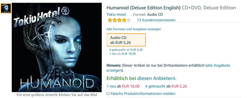 Quelle: Amazon.de