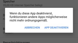 So deaktiviert ihr ungewollte Apps (Android)