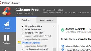 CCleaner in Windows 10 installieren & nutzen (Anleitung)