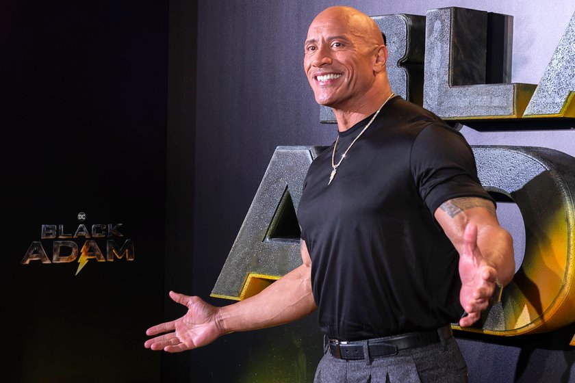 Dwayne Johnson bei der Premiere des Kinofilms Black Adam