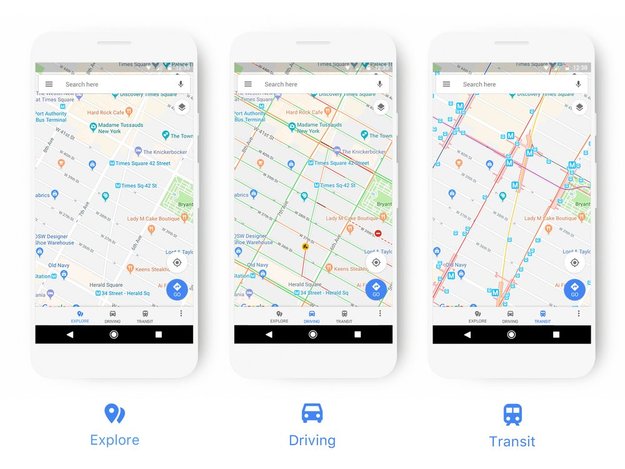 Google Maps mit neuem Design: So schön sieht die App jetzt aus