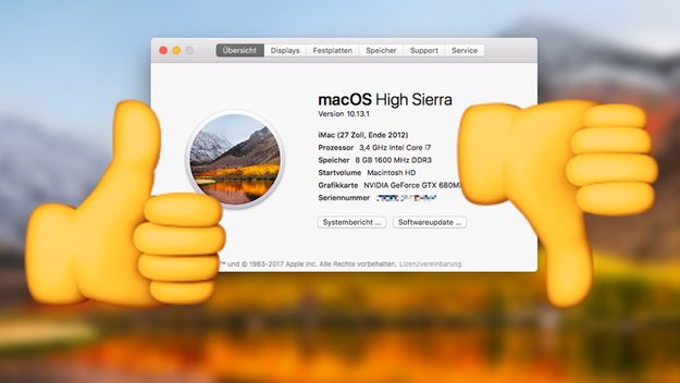 So zuverlässig läuft macOS High Sierra