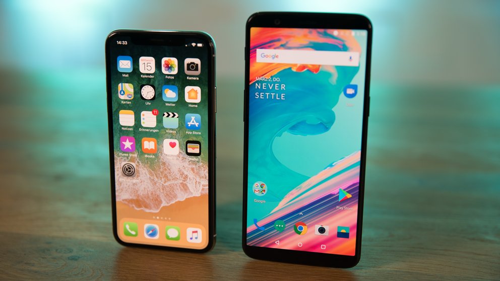 iPhone X, OnePlus 5T und Razer Phone im Speed-Test: Wer ist schneller?