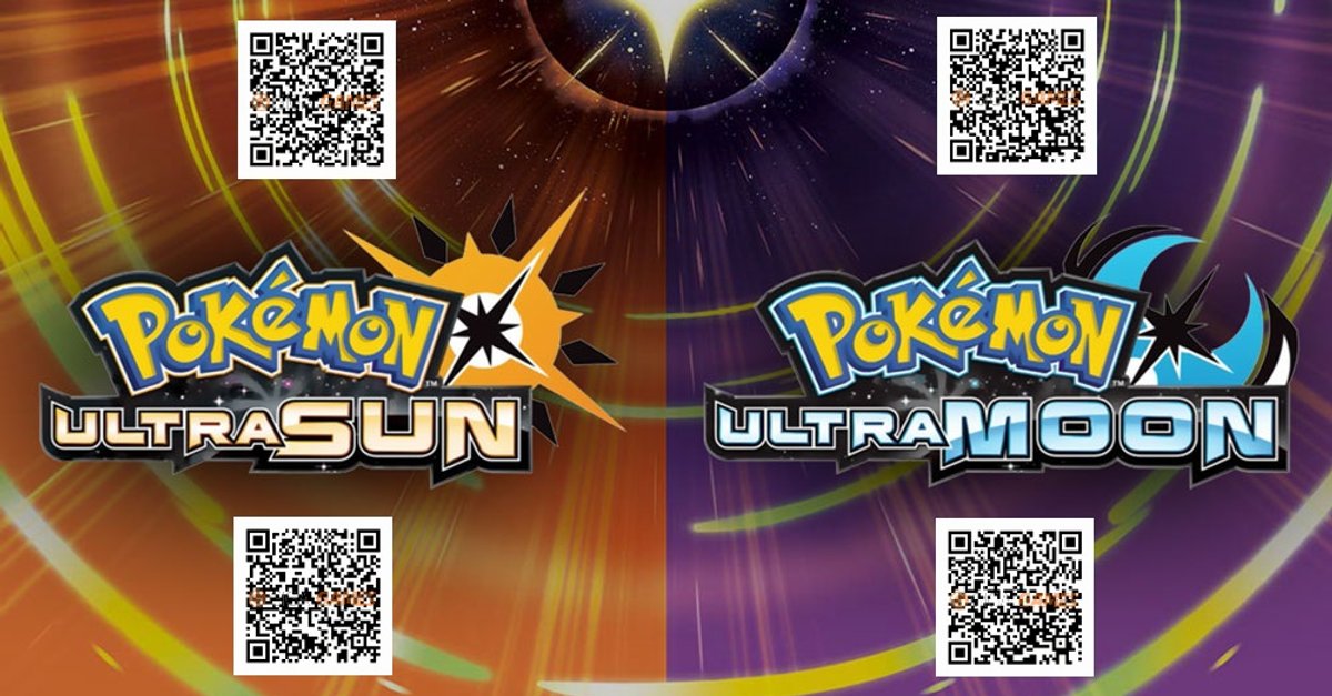 Pokémon Ultrasonne und Ultramond: QR-Codes für alle ... - 1200 x 627 jpeg 145kB