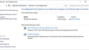 Windows 10: Netzwerk- und Freigabecenter öffnen – so geht's