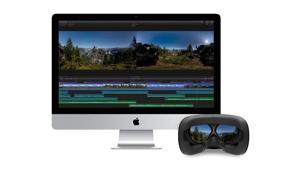 Final Cut Pro 10.4: Der Mac lernt Virtual Reality