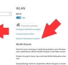 Windows 10: WLAN-Netzwerk löschen (bebilderte Anleitung)