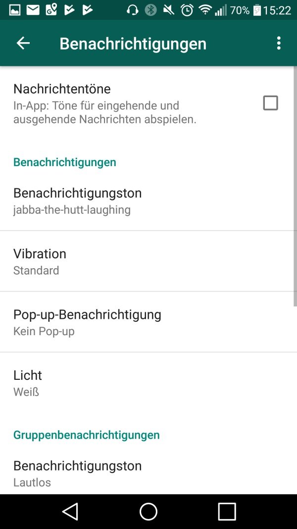 benachrichtigungston-aendern