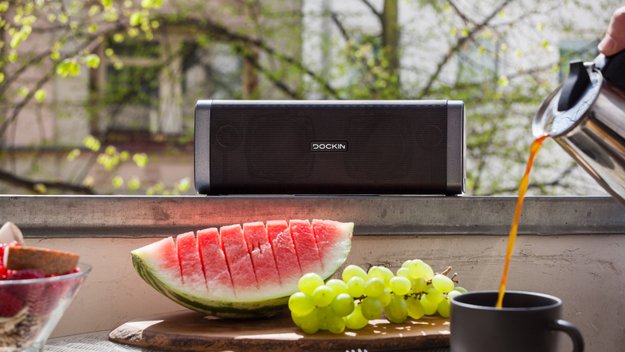 Nur heute noch! Dockin D-Fine mit 30 Euro Rabatt – Ausgezeichneter Bluetooth-Lautsprecher mit Ladefunktion