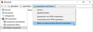 Internet Explorer: Favoriten exportieren - so geht's