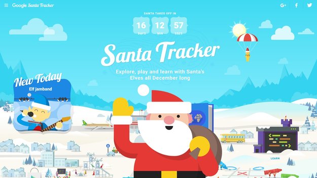 Google Santa Tracker 2018: So kannst du den Weihnachtsmann auf dem Smartphone verfolgen