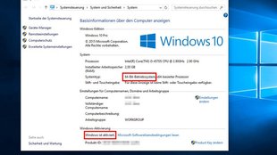 Windows 10: Von 32-Bit- auf 64-Bit-Version wechseln – so geht's legal und kostenlos