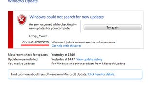 Lösung: 0x80070020 – Update-Fehler in Windows 10