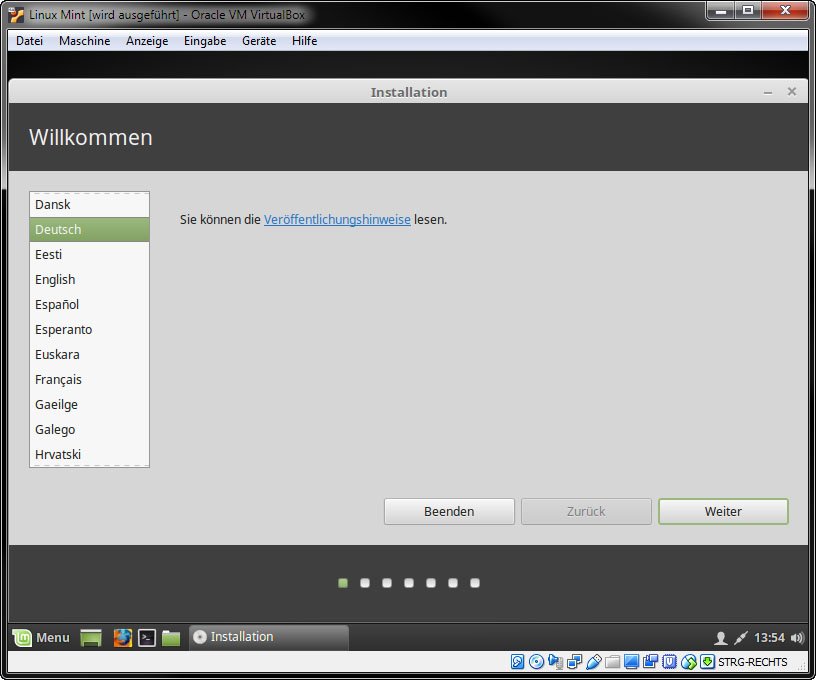 Linux Mint In Virtualbox Installieren So Geht S