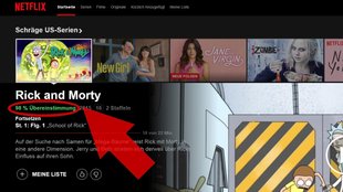 Netflix Übereinstimmung: Bewertungs- und Empfehlungssystem erklärt
