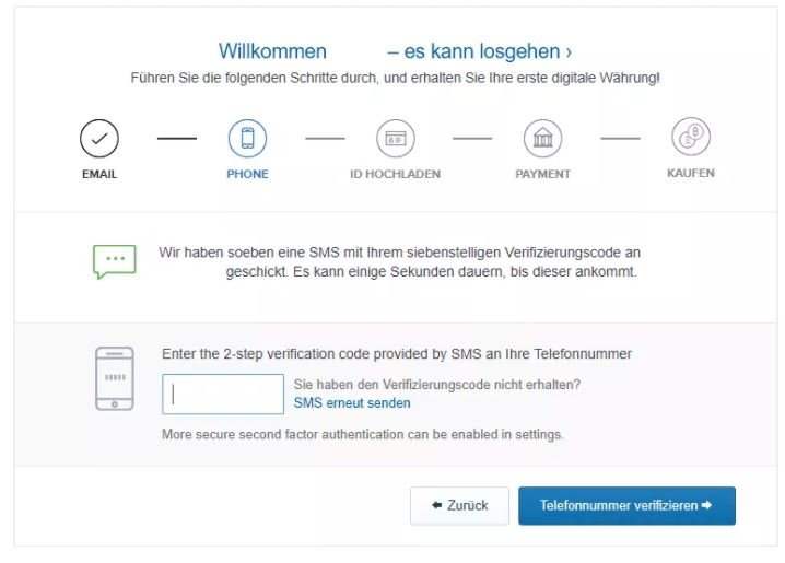 Coinbase: Verifizierung durchführen und Probleme lösen