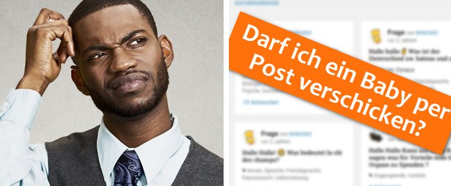 Die 33 dümmsten Fragen aus dem Internet