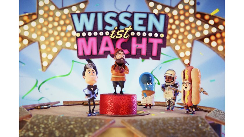 PlayLink-Spiele wie "Wissen ist Macht" eignen sich für jede Weihnachtsparty!