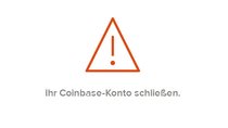 Coinbase: Account löschen – so geht's