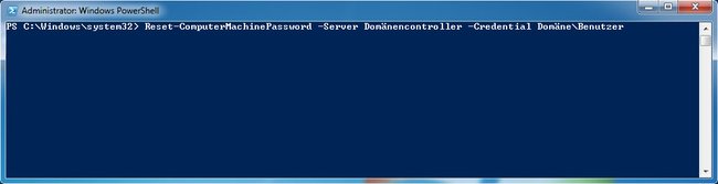 Die Vertrauensstellung Zwischen Dieser Arbeitsstation Und Der Primären Domäne Lösung: „Die Vertrauensstellung zwischen dieser Arbeitsstation und der