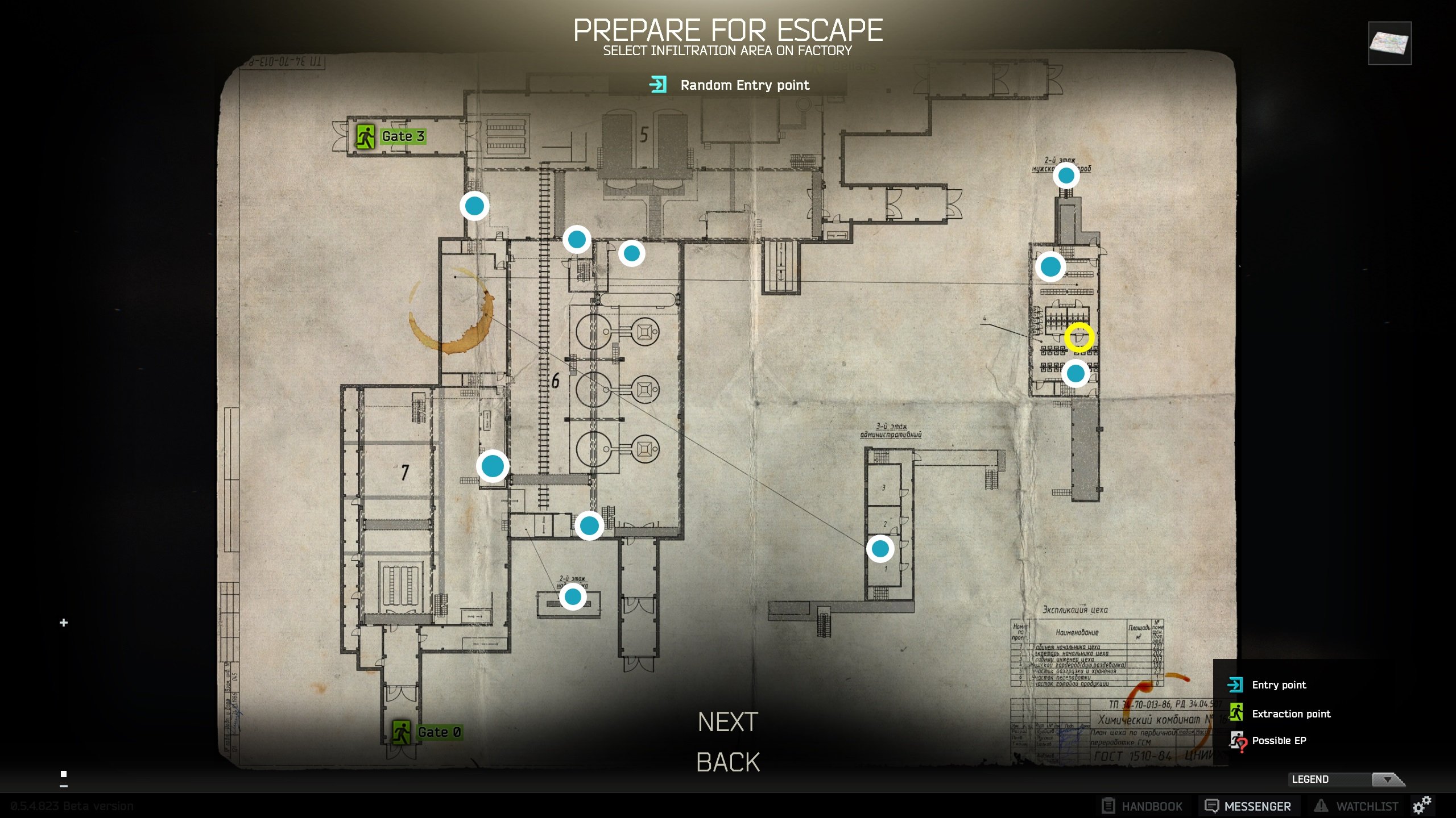 escape from tarkov maps with extraction points