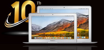 Das MacBook Air feiert Geburtstag: 10 Jahre, 10 Fakten