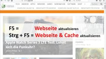 Was ist der Unterschied zwischen „Strg+F5“ und „F5“?