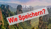 Windows-Blickpunkt: Sperrbildschirm-Bilder speichern