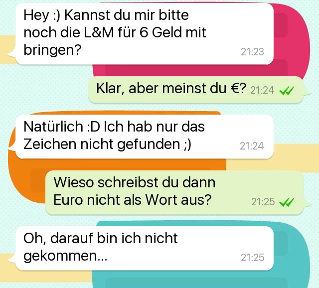 Die Witzigsten Whatsapp Chatverlaufe