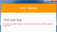 ARC Welder (App Runtime für Chrome)