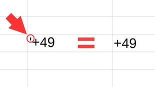 Plus & Minus in Excel: Mathematische Symbole ohne Formel schreiben