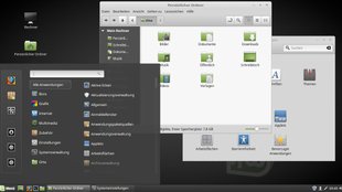 Desktop-Unterschiede von Linux Mint, Ubuntu, Manjaro und Debian