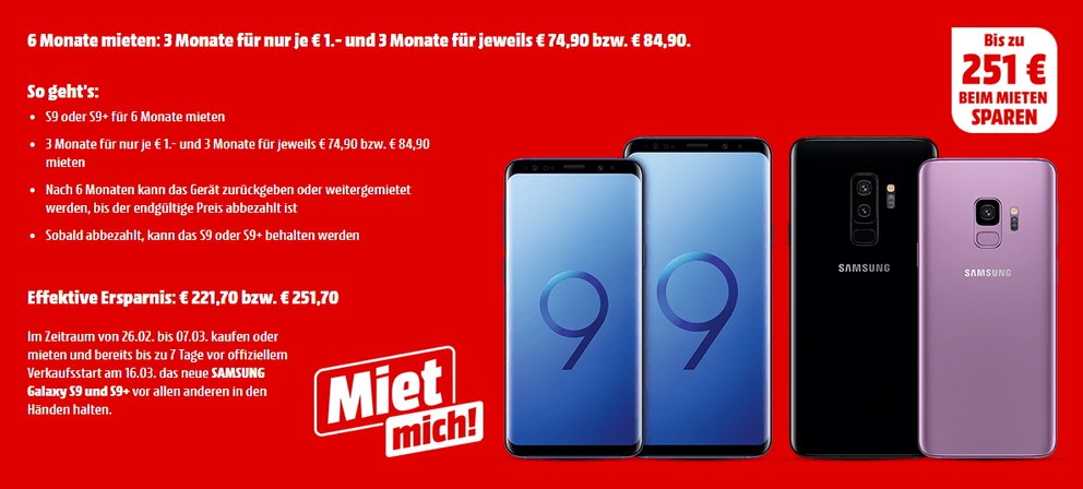 samsung s9 plus media markt