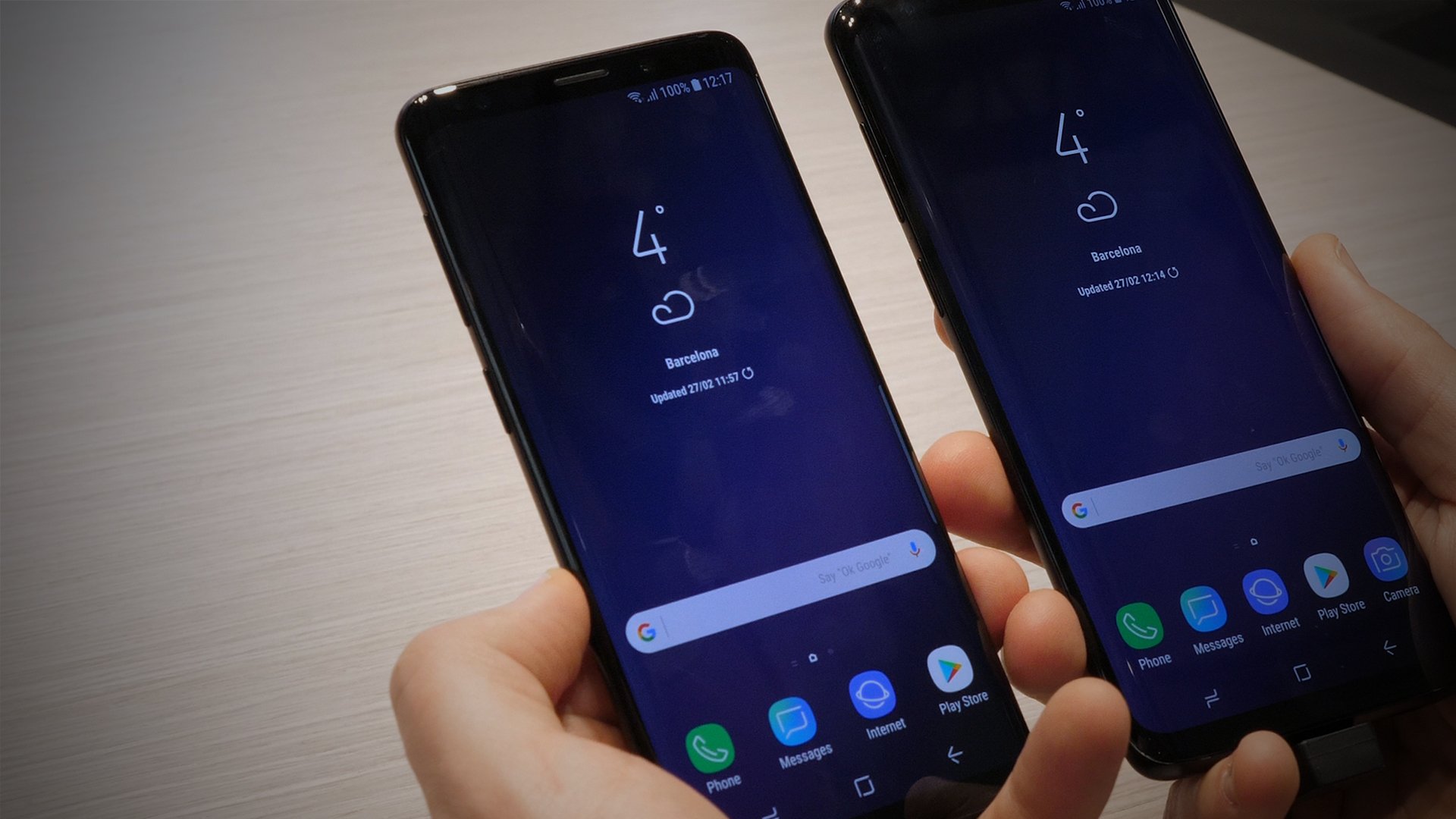 Unterschied Samsung Galaxy S9 Und S9 Plus Zweikampf: Samsung Galaxy S9 und Galaxy S9 Plus im Video-Vergleich