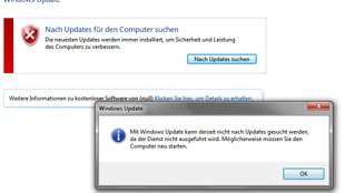 Lösung: Mit Windows Update kann derzeit nicht nach Updates gesucht werden (Update-Dienst wird nicht ausgeführt)