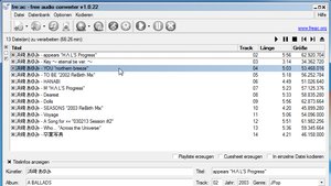 fre:ac Download: Audio-Converter mit breiter Formatunterstützung