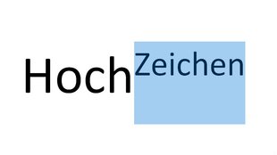 Hochzeichen: Hochzahlen in Word, OpenOffice, Excel und Google nutzen