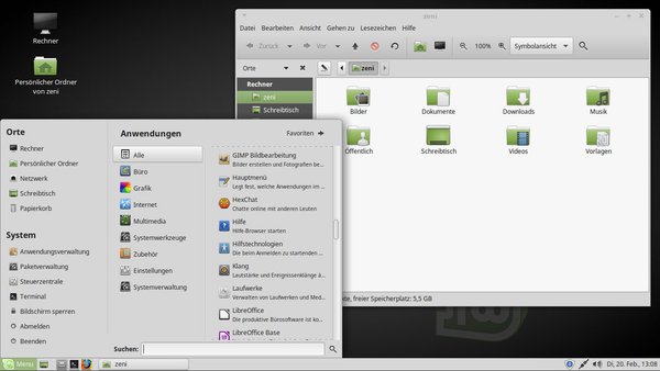 Desktop Unterschiede Von Linux Mint Ubuntu Manjaro Und Debian