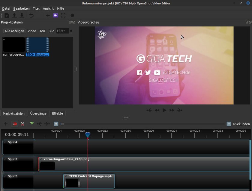 OpenShot Video Editor ist mächtiger als man vermutet