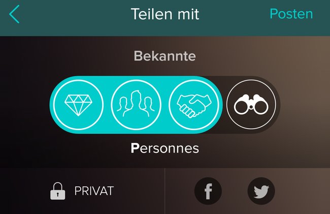Vero Benutzer Teilen