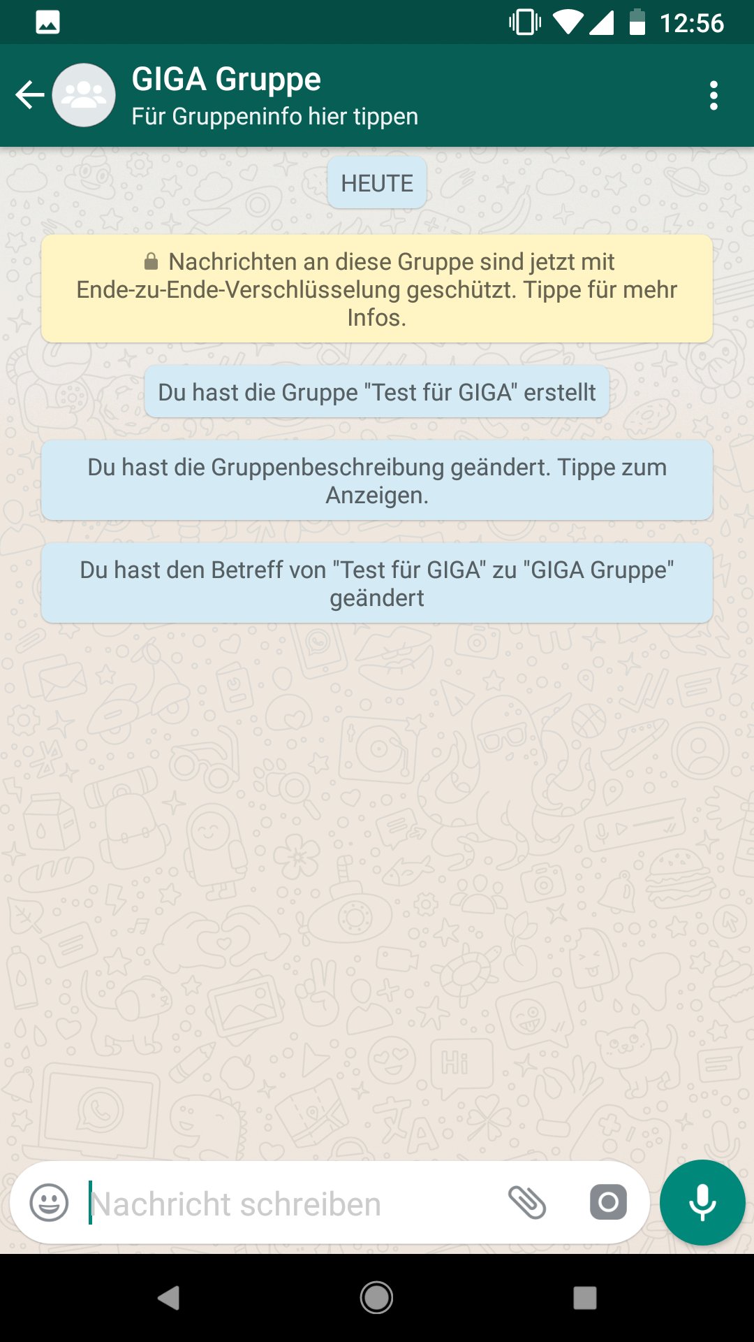 Whats App Gruppe